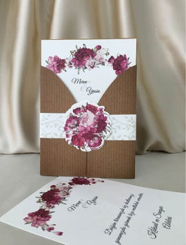 Orkide Davetiye 4009