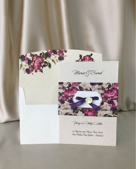 Orkide Davetiye 4012