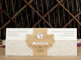 Wedding Davetiye 8254