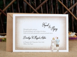 Wedding Davetiye 8261