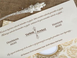 Wedding Davetiye 8262