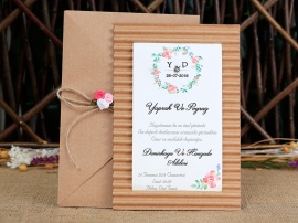 Wedding Davetiye 8273