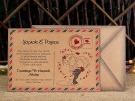 Wedding Davetiye 8298