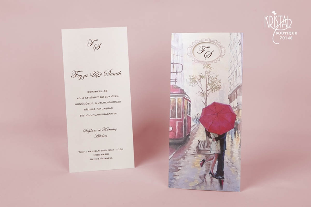 Kristal Davetiye 70148