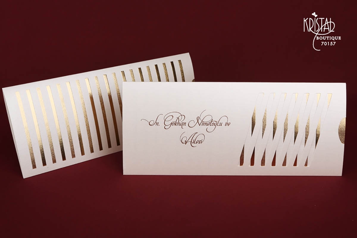 Kristal Davetiye 70157