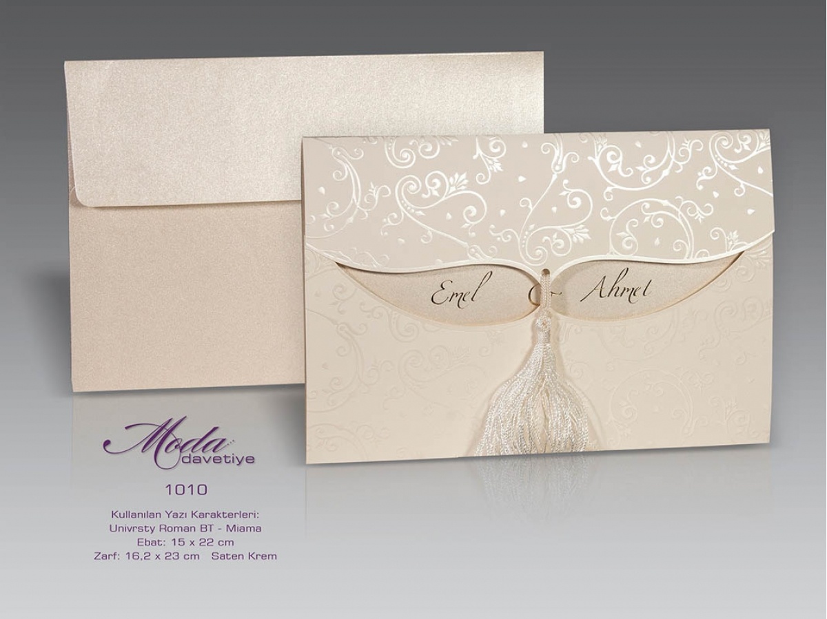 Moda Davetiye 1010