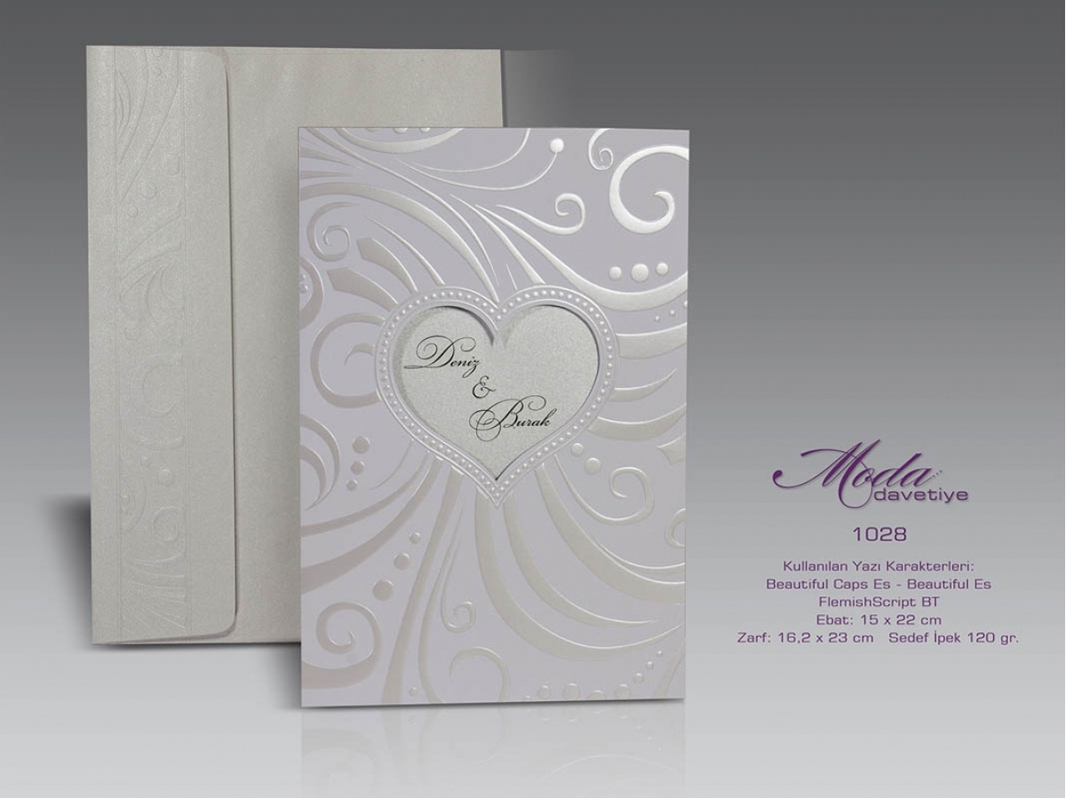 Moda Davetiye 1028