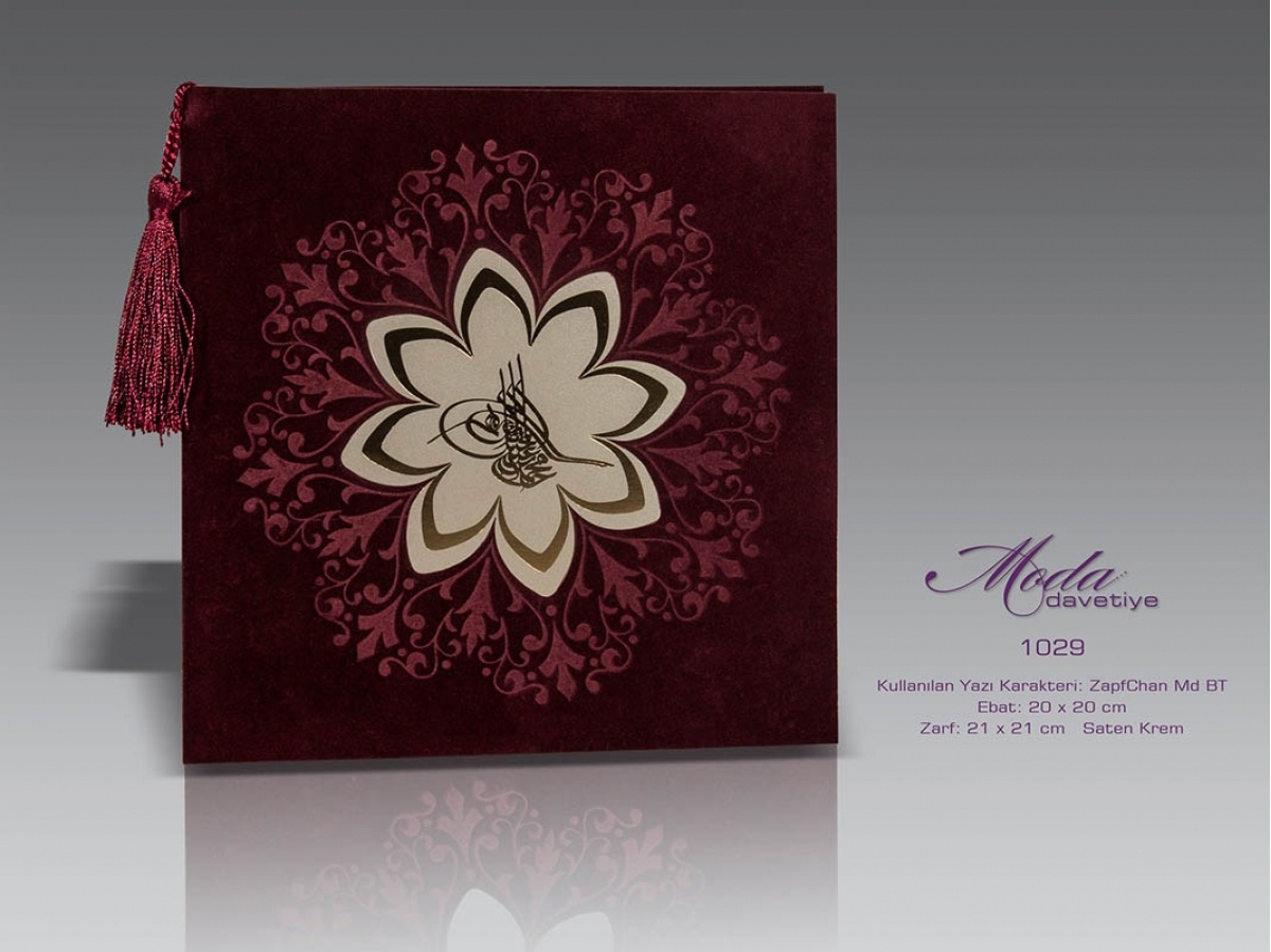 Moda Davetiye 1029