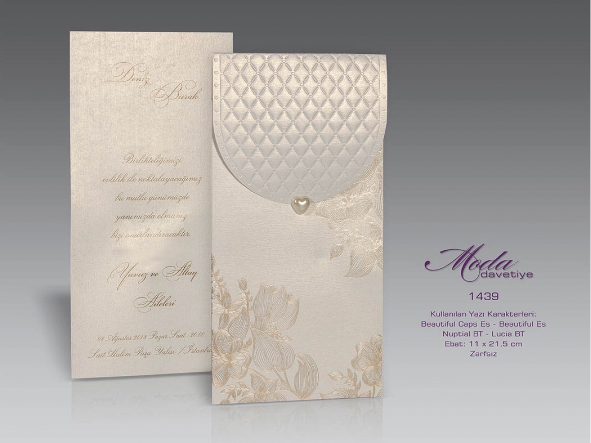 Moda Davetiye 1439