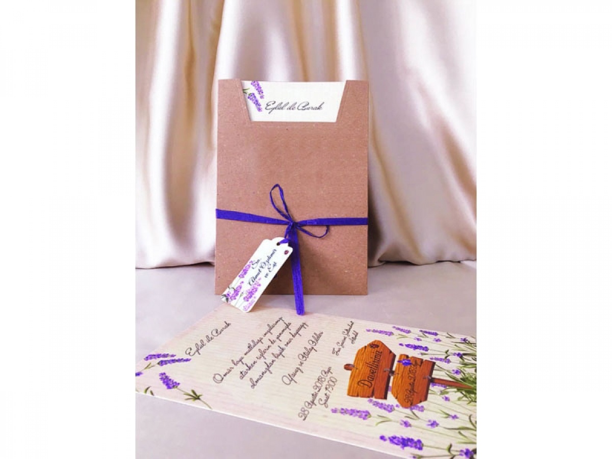 Orkide Davetiye 4007