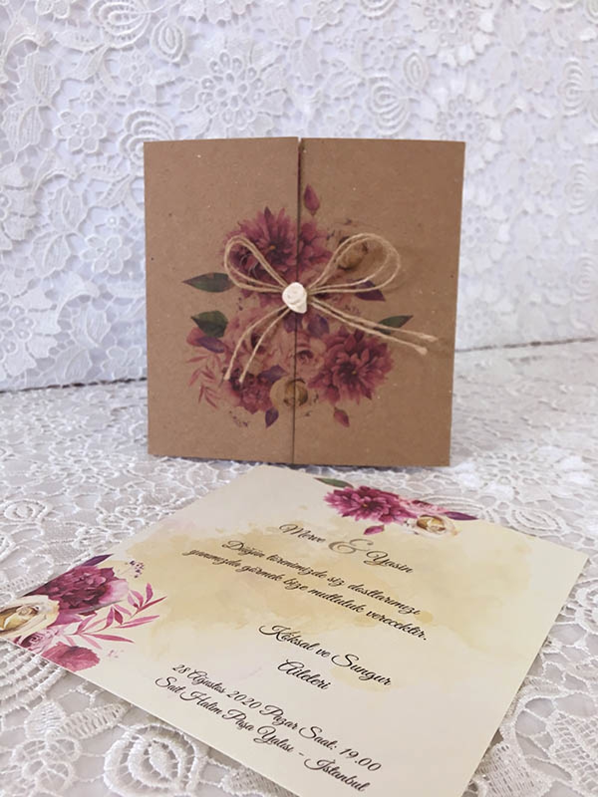 Orkide Davetiye 4010