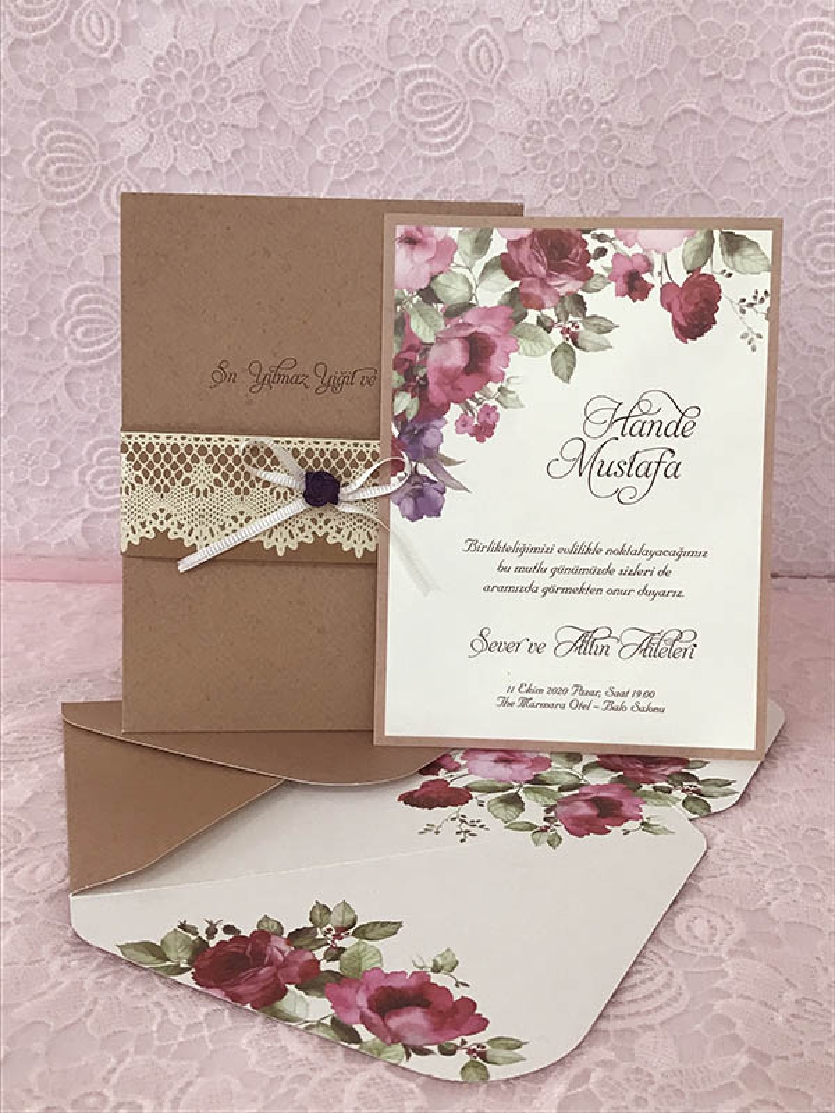 Orkide Davetiye 4057