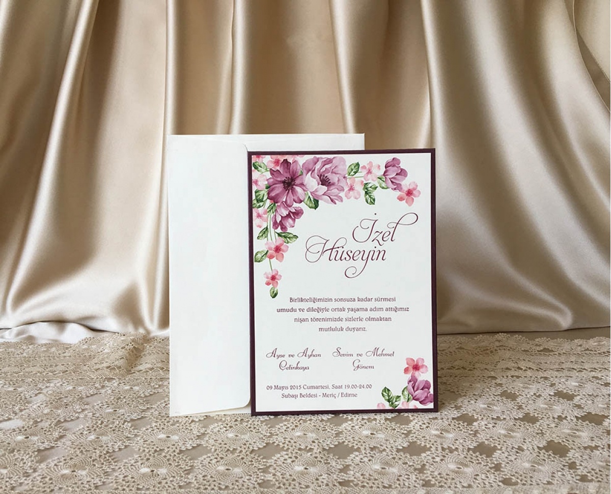 Orkide Vip Davetiye  6009