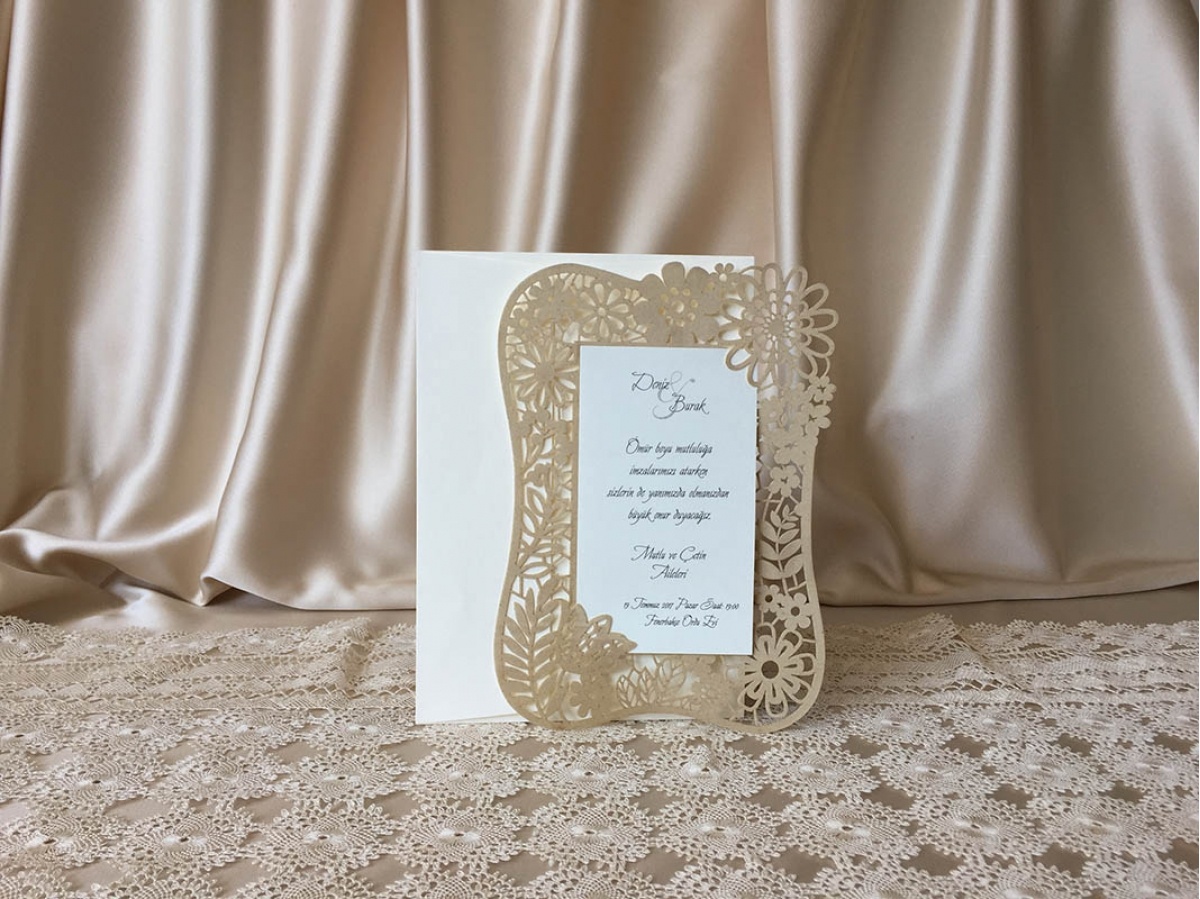 Orkide Vip Davetiye  6014