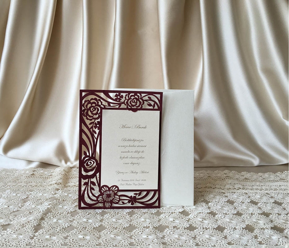 Orkide Vip Davetiye  6015