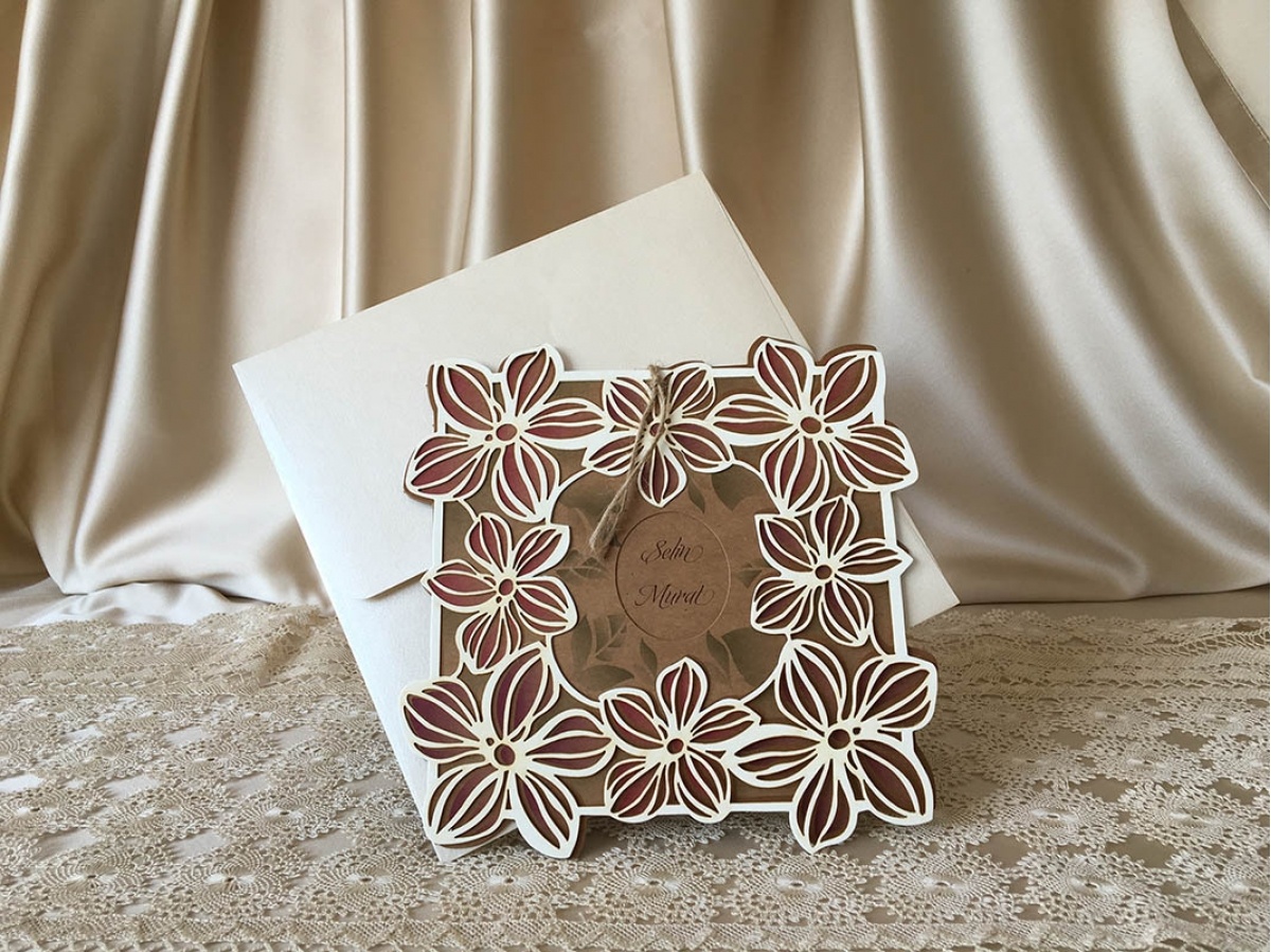 Orkide Vip Davetiye  6035