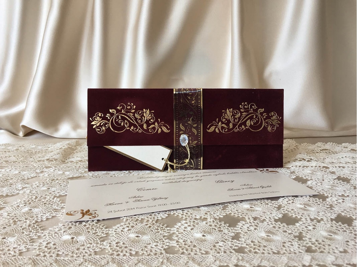 Orkide Vip Davetiye  6039