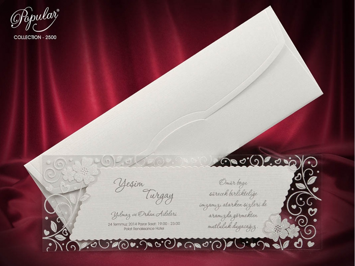 Popular Davetiye 2500