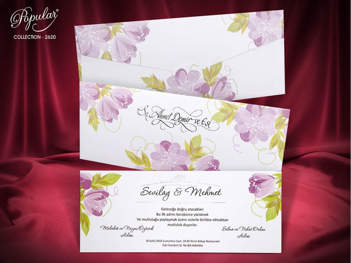 Popular Davetiye 2620