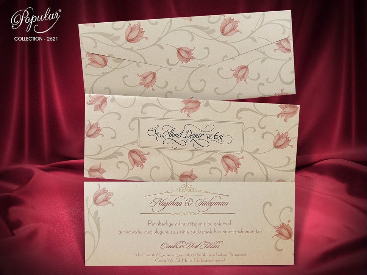 Popular Davetiye 2621