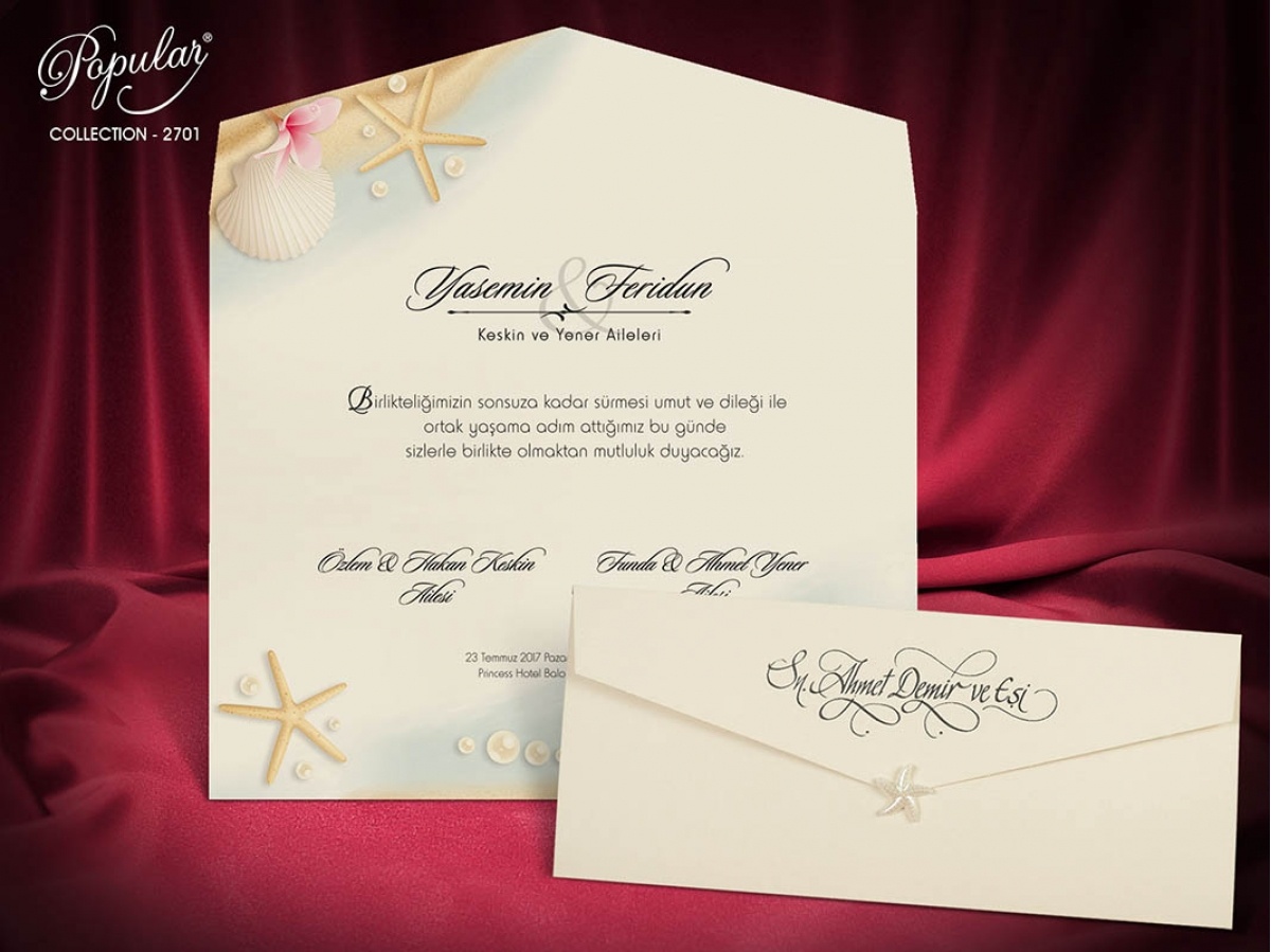 Popular Davetiye 2701