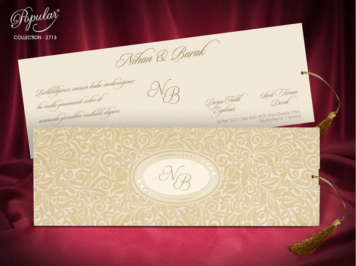 Popular Davetiye 2713