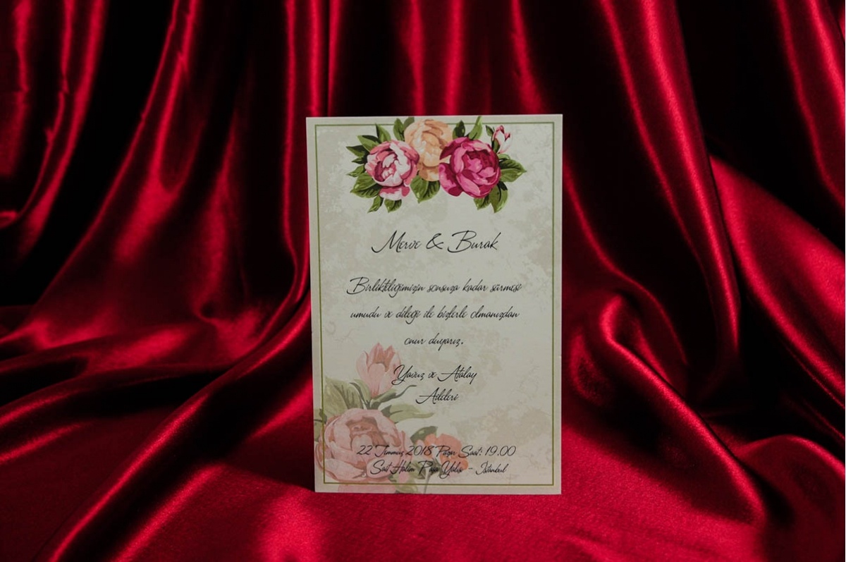 Rengarenk Davetiye 154