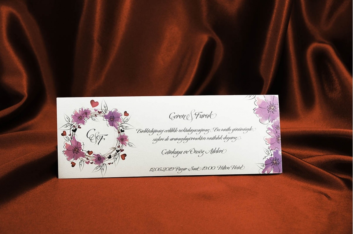 Rengarenk Davetiye 234