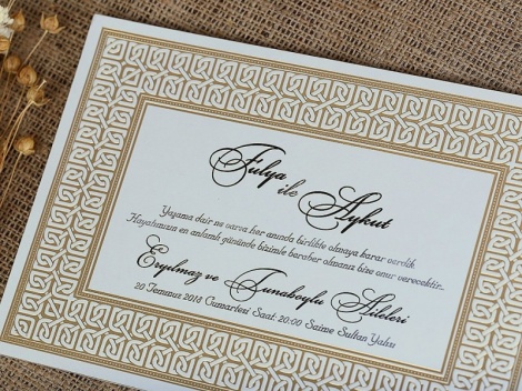 İklim Davetiye 10500