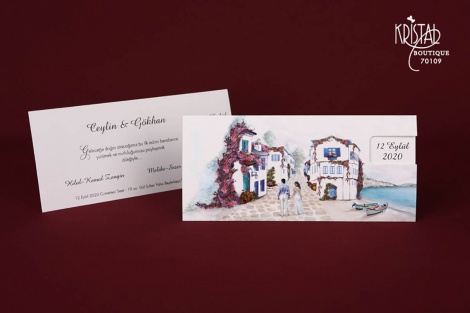 Kristal Davetiye 70109