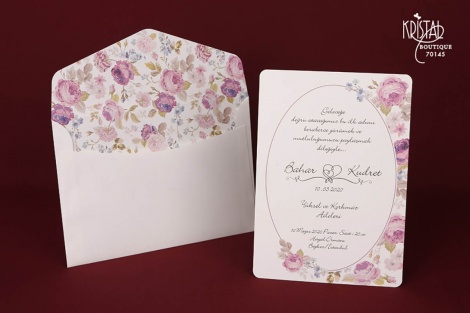 Kristal Davetiye 70145