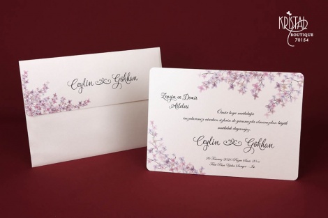 Kristal Davetiye 70154