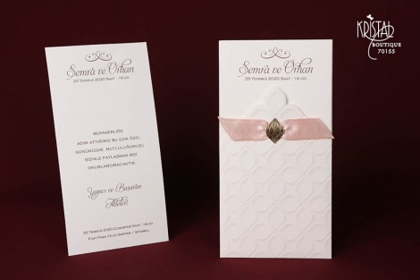 Kristal Davetiye 70155