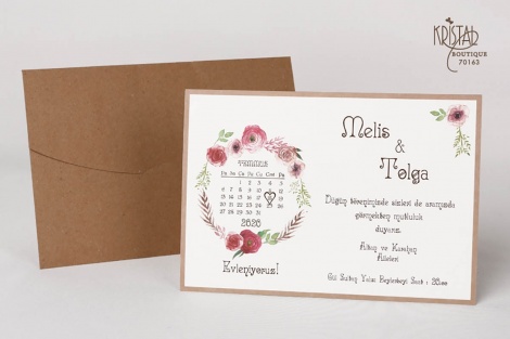 Kristal Davetiye 70163