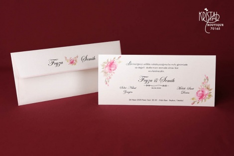 Kristal Davetiye 70165