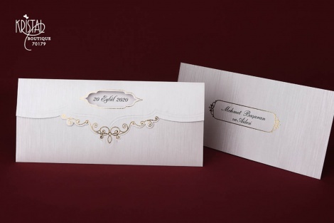 Kristal Davetiye 70179