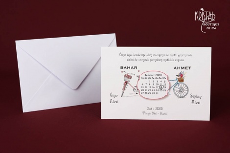 Kristal Davetiye 70194