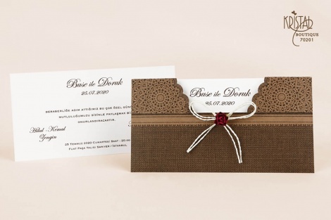 Kristal Davetiye 70201