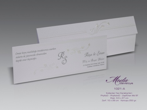 Moda Davetiye 1021A