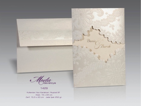Moda Davetiye 1429