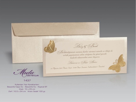Moda Davetiye 1437