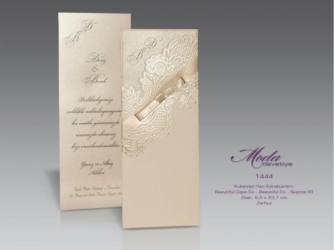 Moda Davetiye 1444