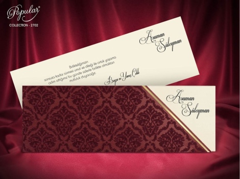 Popular Davetiye 2702