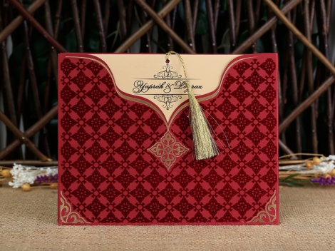 Wedding Davetiye 8258