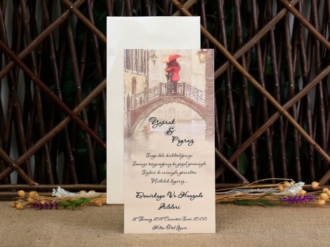 Wedding Davetiye 8297