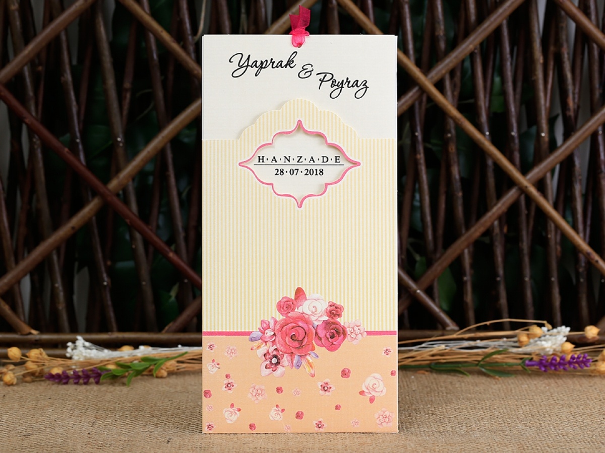 Wedding Davetiye 8236