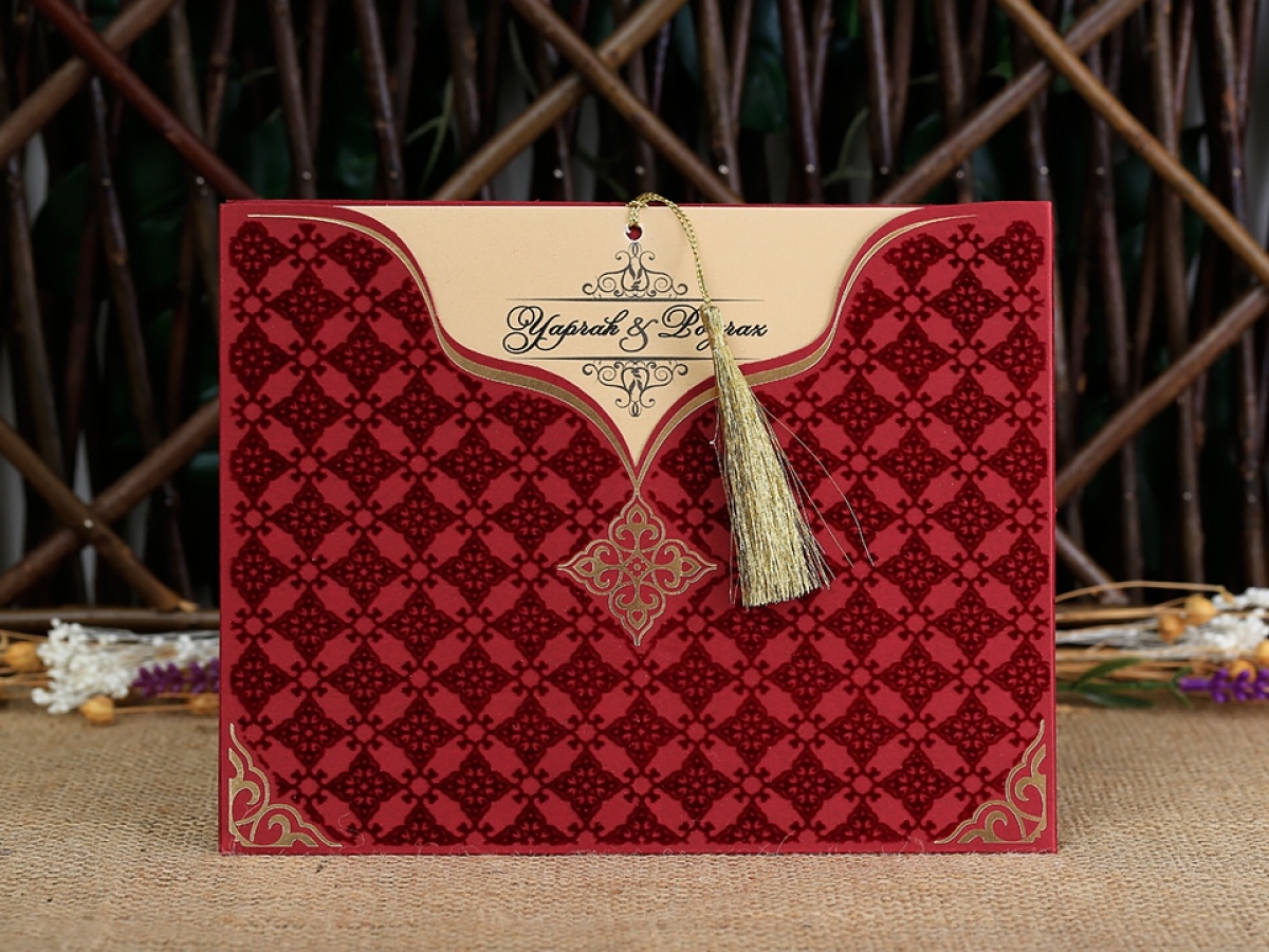 Wedding Davetiye 8258