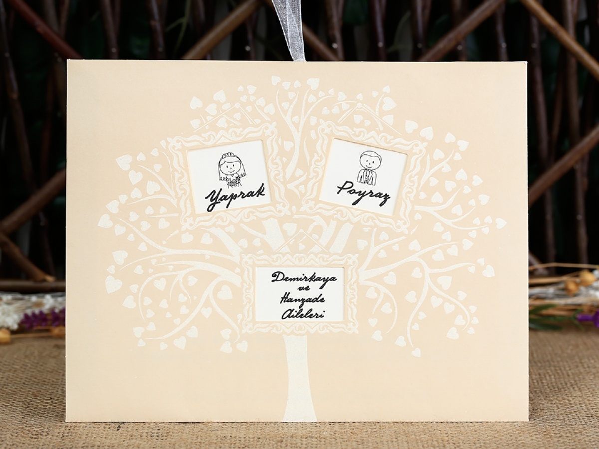 Wedding Davetiye 8269