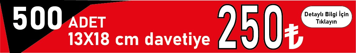 Davetiye Baskı